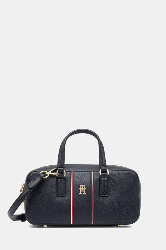 Tommy Hilfiger keresztpántos táska női sötétkék AW0AW18641