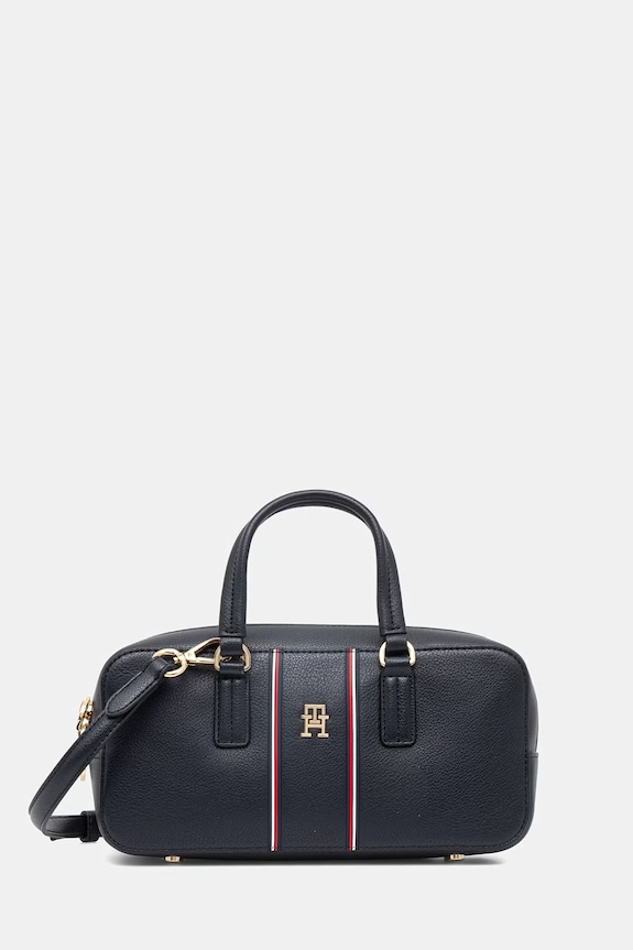 Tommy Hilfiger keresztpántos táska női sötétkék AW0AW18641