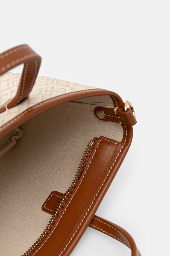 Tommy Hilfiger crossbody kabelka dámska AW0AW18848 béžová