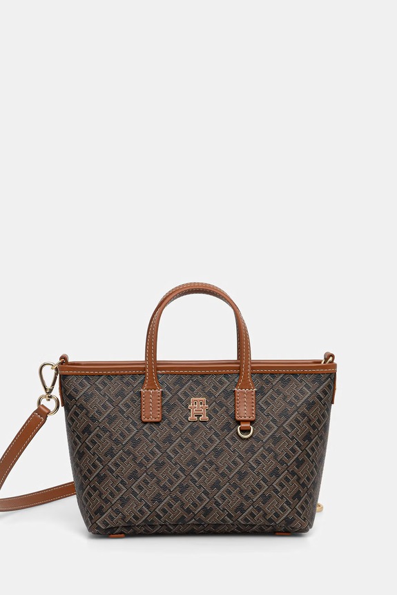 Tommy Hilfiger crossbody kabelka dámska hnedá AW0AW18848