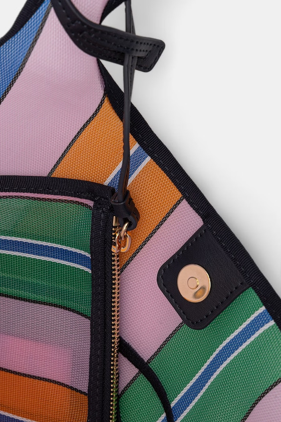 Tommy Hilfiger torebka shopper damska SUMMER AW0AW18397 różowy