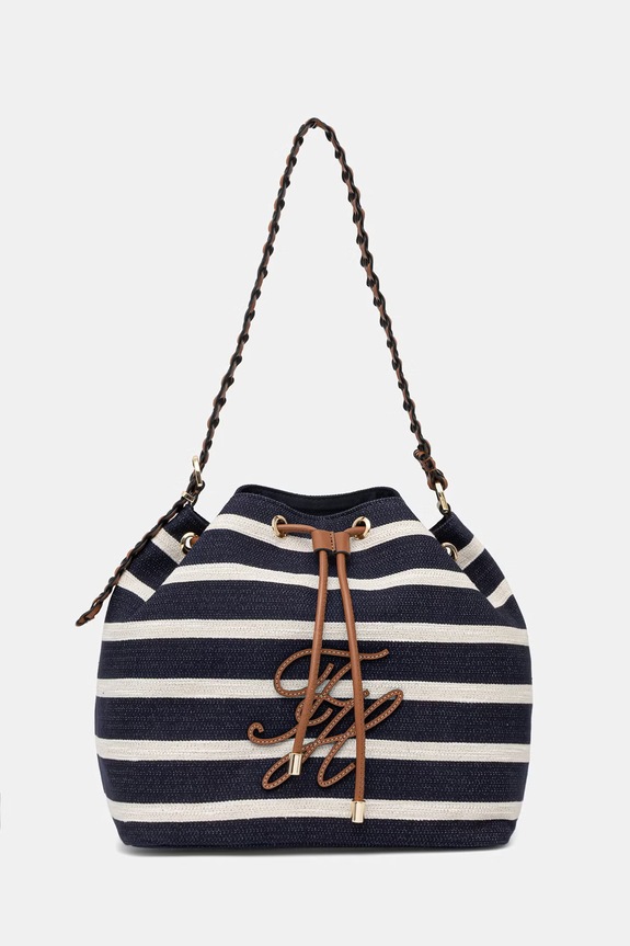 Tommy Hilfiger torebka damska SUMMER granatowy AW0AW18401