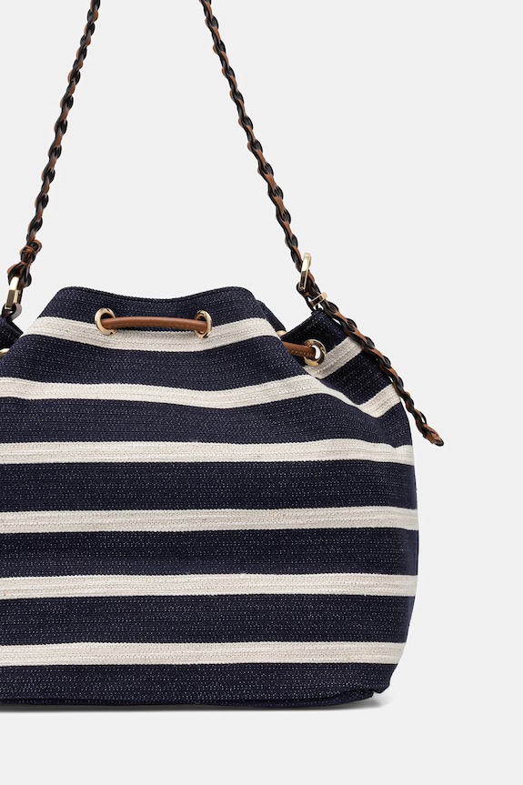 Akcesoria Tommy Hilfiger torebka damska SUMMER AW0AW18401 granatowy