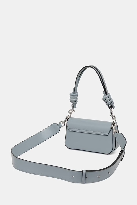 Accesorii United Colors of Benetton geantă crossbody pentru femei, cu imitație de piele 6PJNVY014 turcoaz