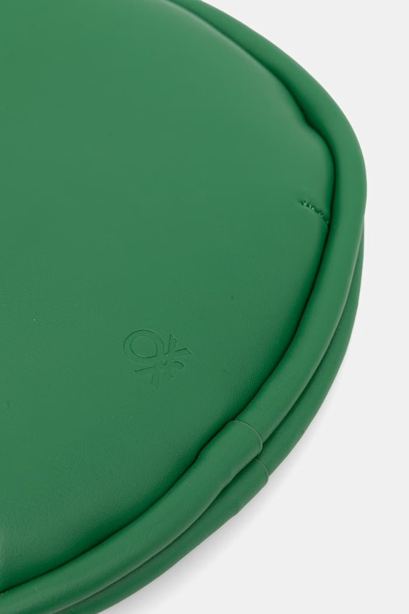 United Colors of Benetton geantă crossbody pentru femei, cu imitație de piele 6TREVY01A verde