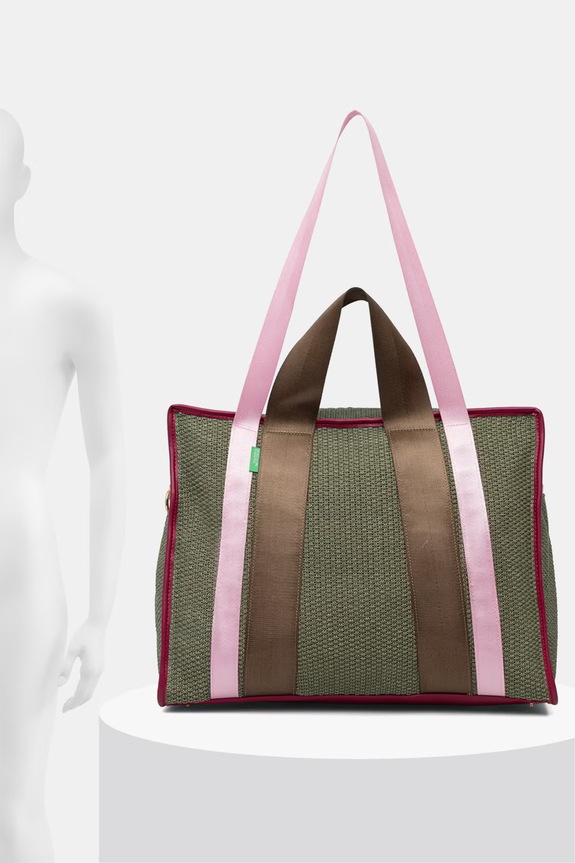 United Colors of Benetton geantă shopper pentru femei împletită 6XZZVY01W