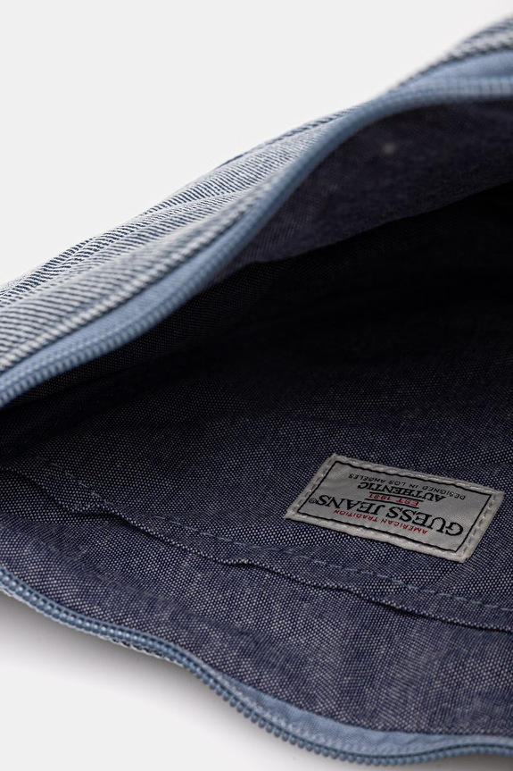 Guess Jeans borsa a tracollo da donna W6GZB6.WF8V1 blu