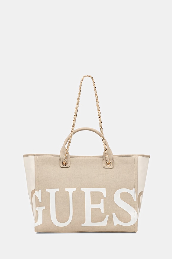 Guess shopper táska női bézs E6GZ03.WP750