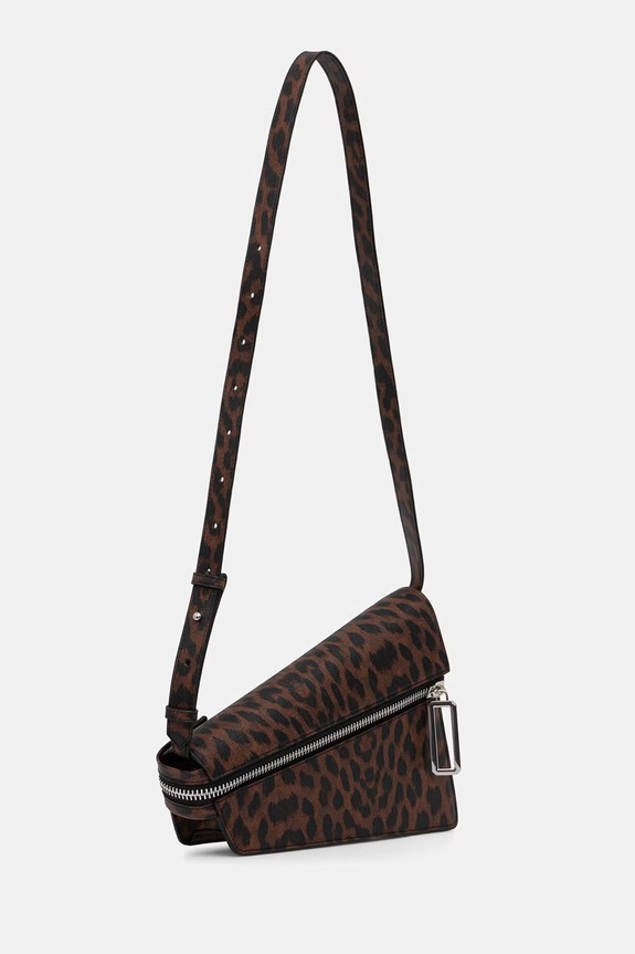 Sisley torebka damska 6PZDWY068 brązowy SS26