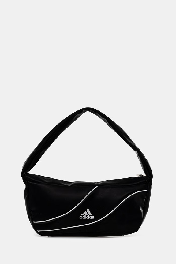 adidas Originals μικρή τσάντα γυναικεία από απομίμηση δέρματος μαύρο KE0746