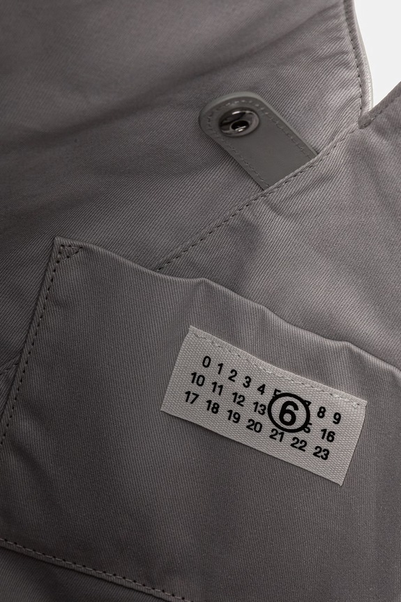 MM6 Maison Margiela torebka S54WD0039.P8396.T9002 szary