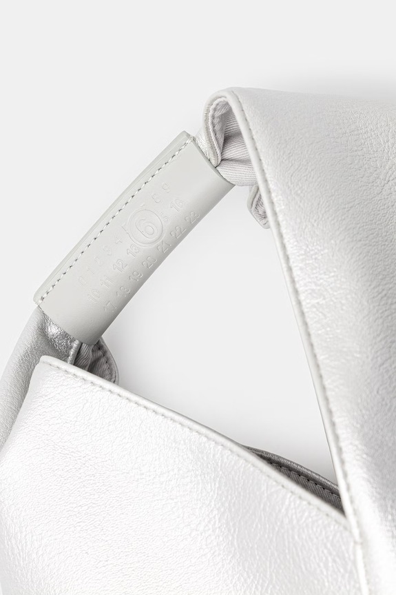 MM6 Maison Margiela taška dámská stříbrná S54WD0043.P8396.T9002