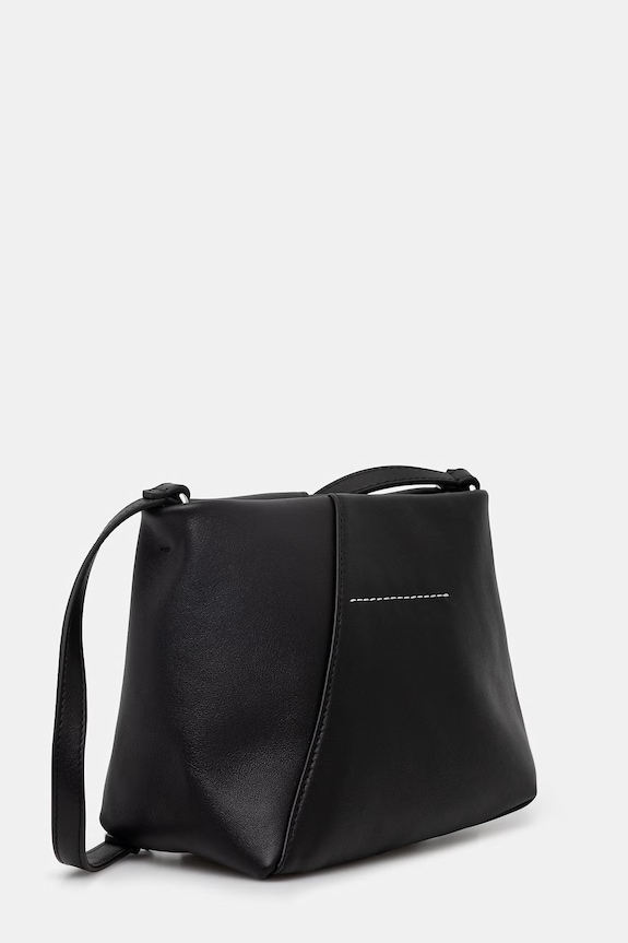 MM6 Maison Margiela crossbody bag Women's leather SB5ZH0032.P8805.T8013 black SS26