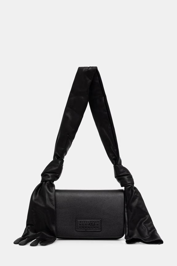 MM6 Maison Margiela borsetta applique nero SB5ZH0033.P8856.T8013
