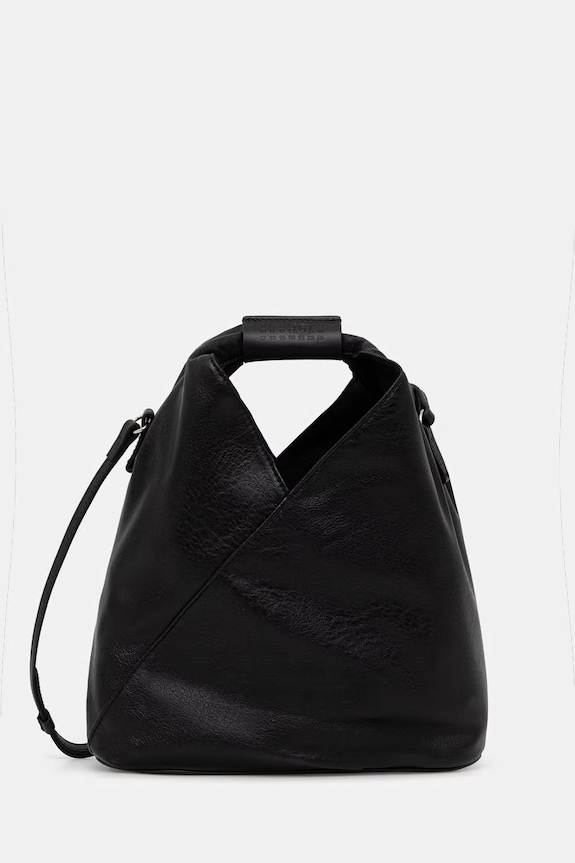 MM6 Maison Margiela torebka imitacja skóry licowej czarny SB6WD0026.P8396.T8013