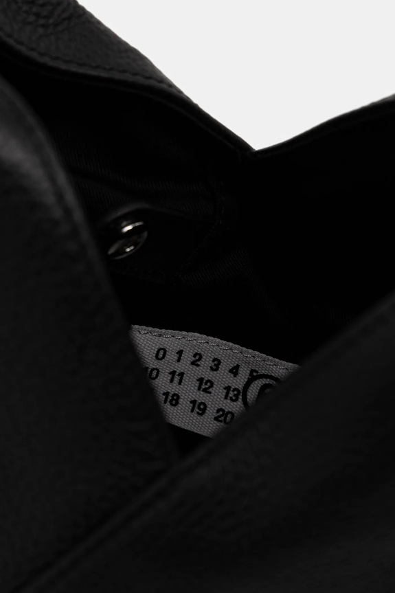 MM6 Maison Margiela torebka skórzana SB6WD0042.P7255.T8013 czarny