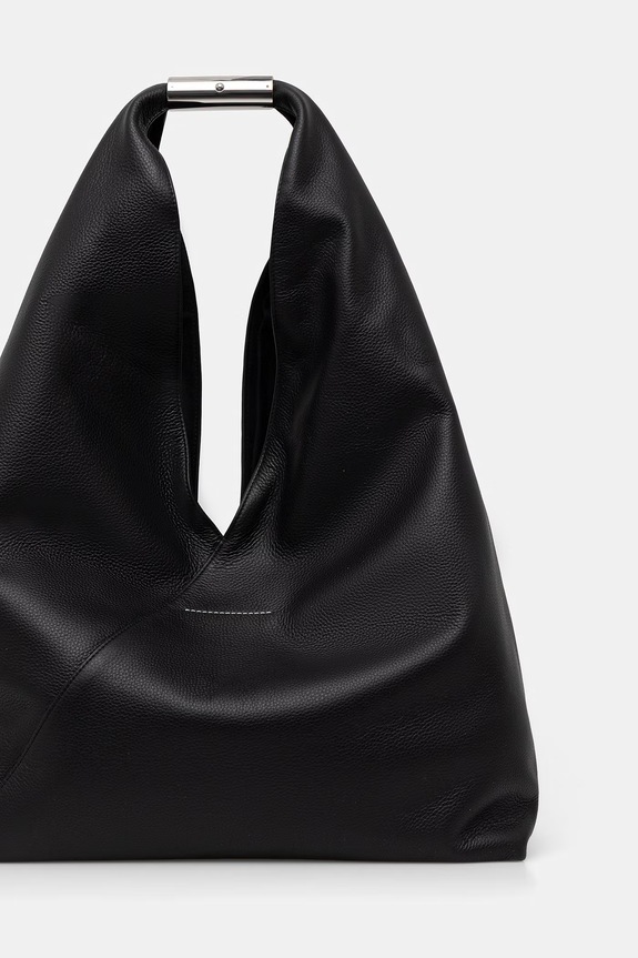Akcesoria MM6 Maison Margiela torebka skórzana SB6WD0044.P7255.T8013 czarny
