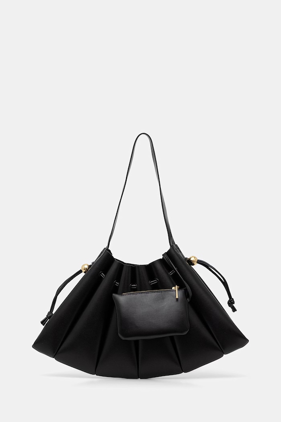 Themoire geantă Calipso uni negru 261WTMC00