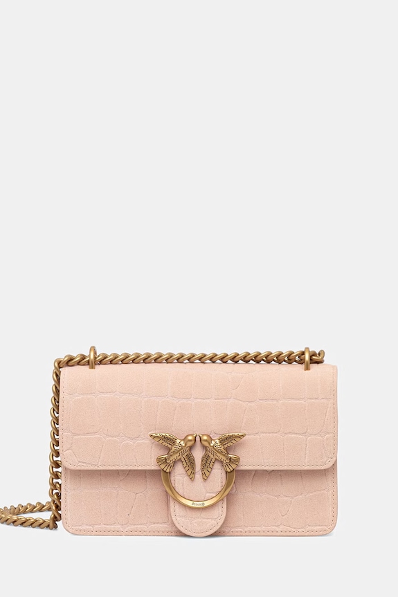 Pinko crossbody torba za žene bež 100074.A2YW