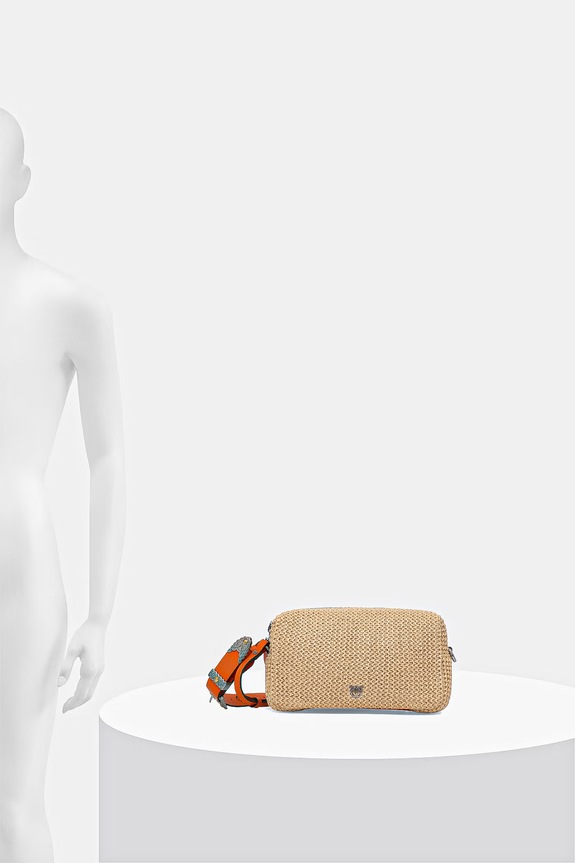 Pinko geantă crossbody pentru femei împletită 106661.A391