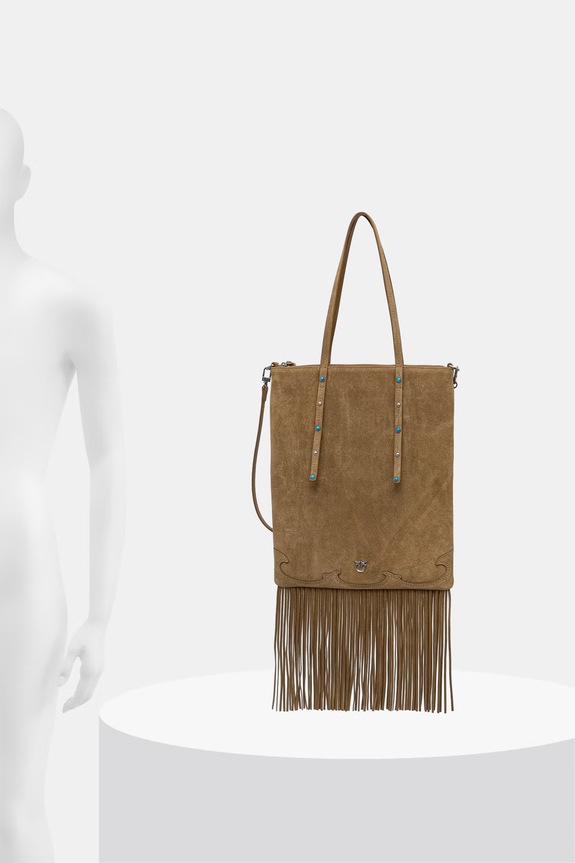 Pinko crossbody kabelka dámská semišová 106666.A0F6