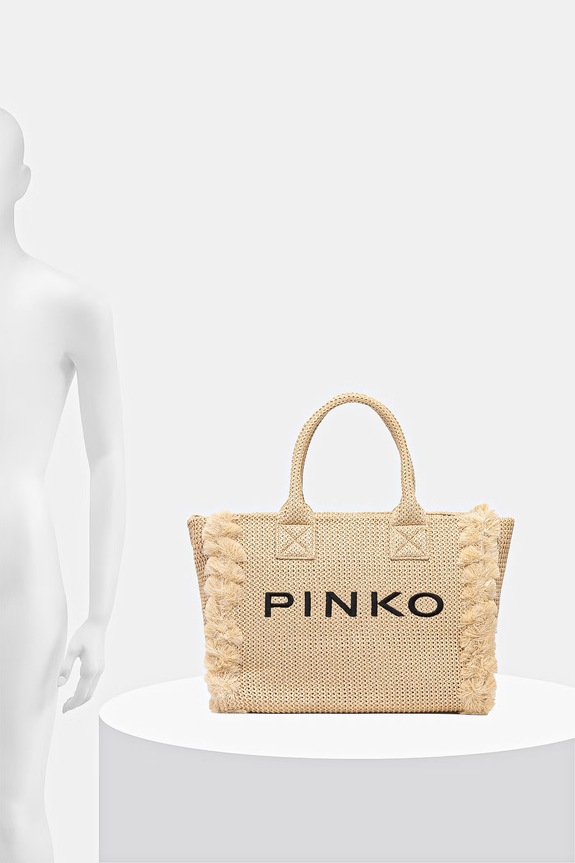 Pinko kabelka typu shopper dámska pletená 106673.A39Y