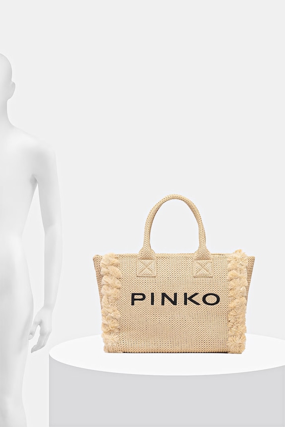 Pinko kabelka typu shopper dámska pletená 106673.A39Y