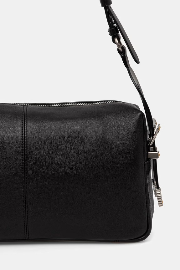 Akcesoria Pinko torebka shopper damska skórzana 106676.A2JG czarny