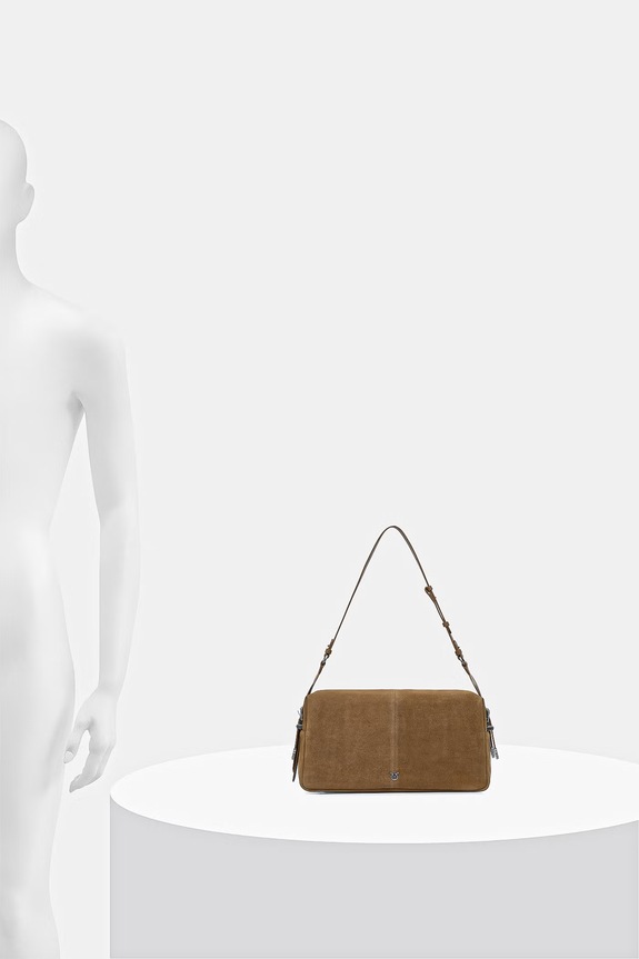 Pinko crossbody kabelka dámska semišová 106678.A0F6