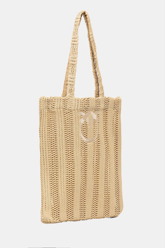 Pinko kabelka dámska pletená 106728.A39Y béžová SS26