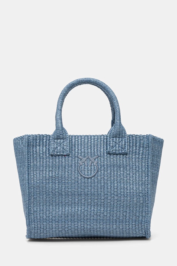 Pinko torebka shopper damska niebieski 106832.A39Y