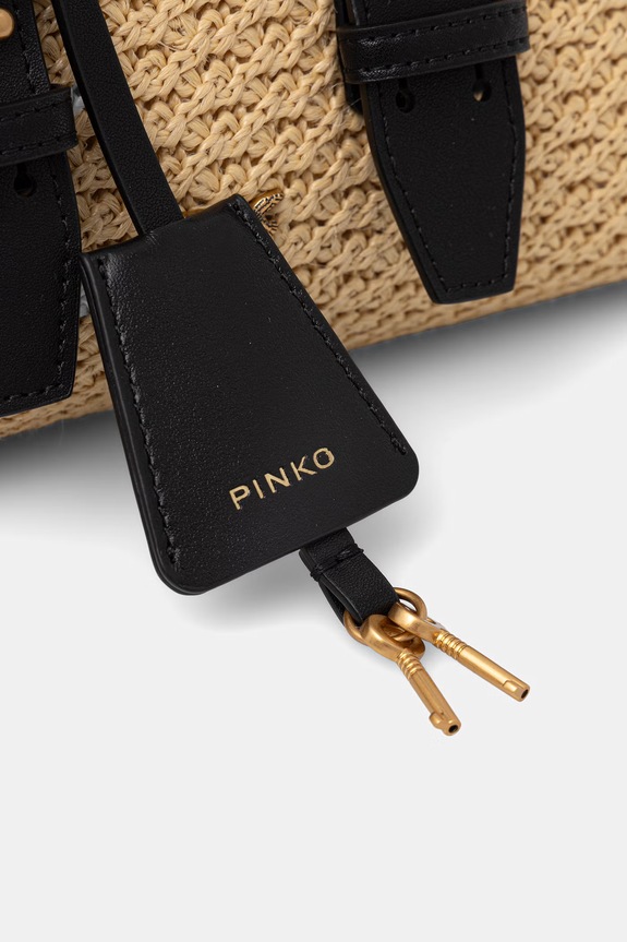 Pinko torebka crossbody damska beżowy 105334.A1RL