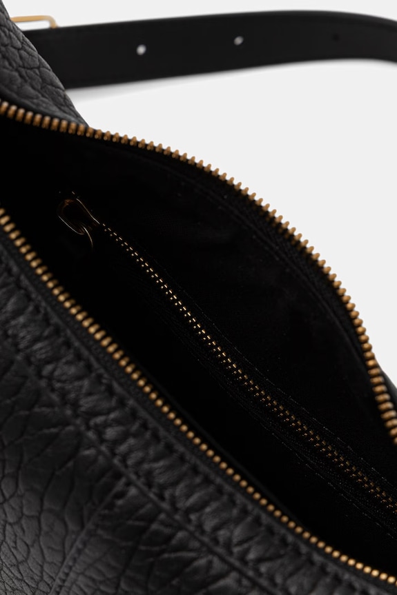 Marc O'Polo torebka crossbody damska skórzana 5000010927 czarny