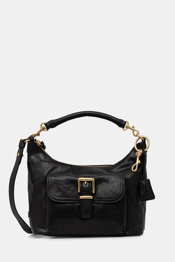 Marc O'Polo torebka crossbody damska skórzana czarny 5000010943