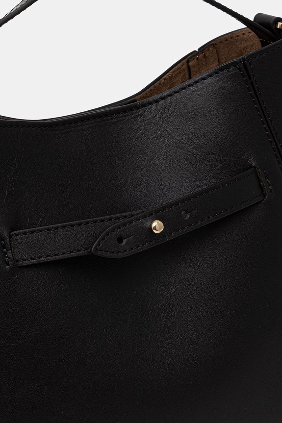 Marc O'Polo geantă crossbody de damă din piele negru 5000010949