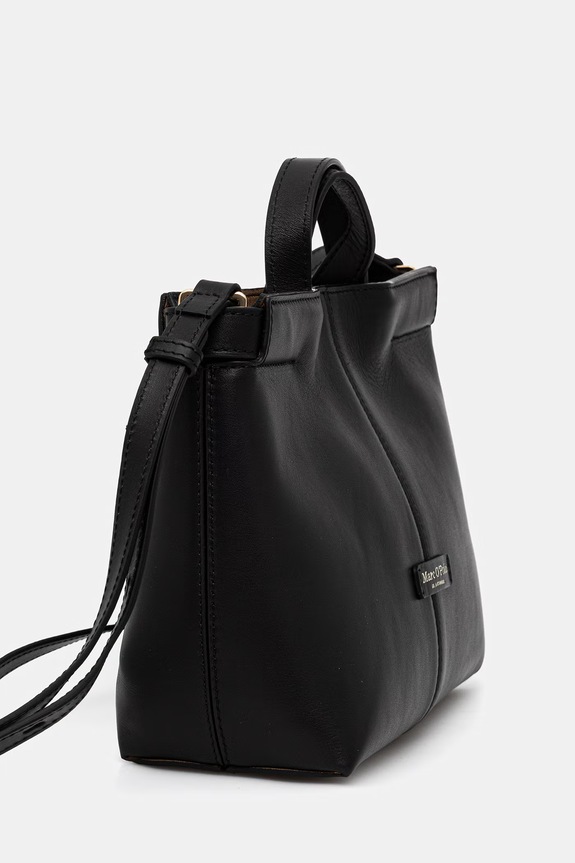 Marc O'Polo torebka crossbody damska z imitacji skóry 5000010950 czarny SS26