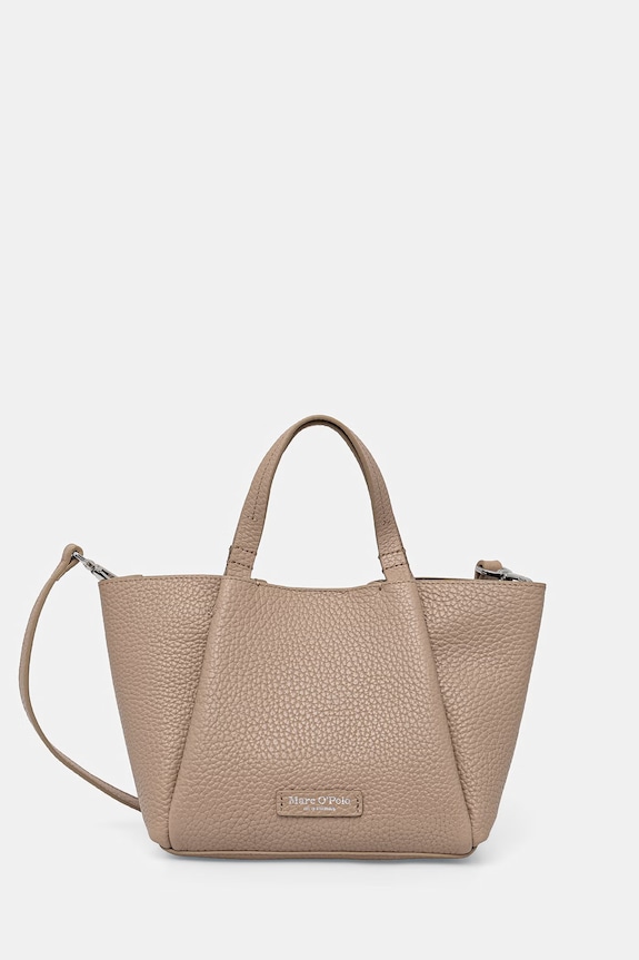 Marc O'Polo geantă crossbody feminină piele bej 5000010959