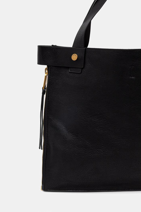 Kiegészítők AllSaints bőr táska MARLO W089XE fekete