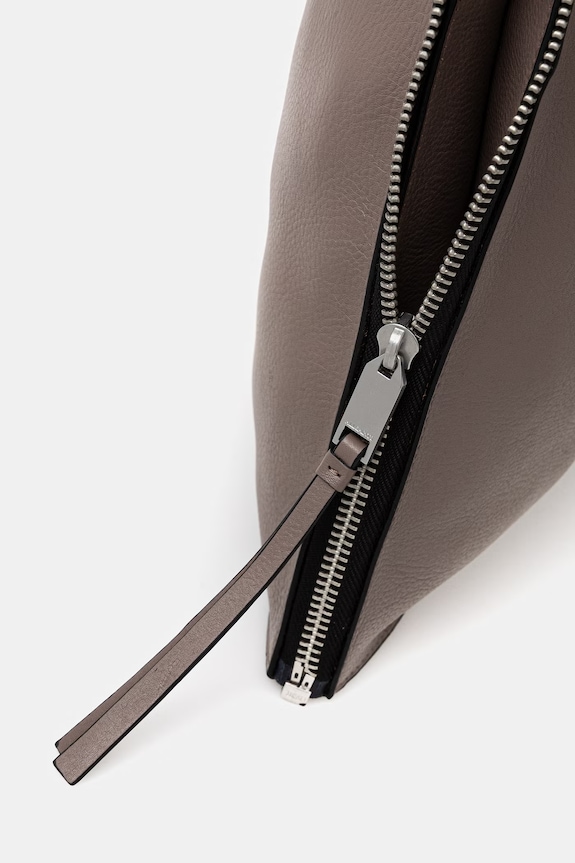 AllSaints geantă de mână din piele întoarsă MARLO maro W090XE
