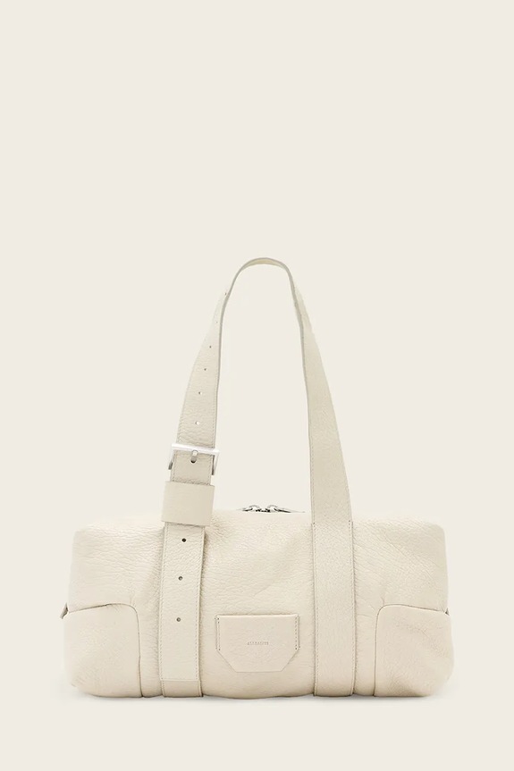 AllSaints μικρή τσάντα γυναικεία δερμάτινη ARES μπεζ W105XE