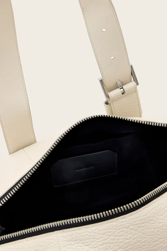 AllSaints μικρή τσάντα γυναικεία δερμάτινη ARES μπεζ W105XE