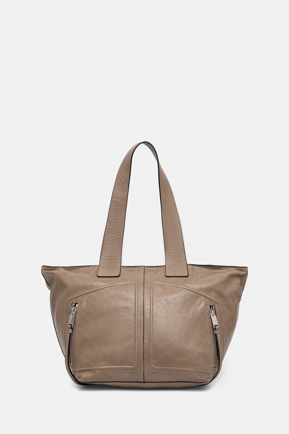 AllSaints damskie skórzane JEAN zielony W130XE