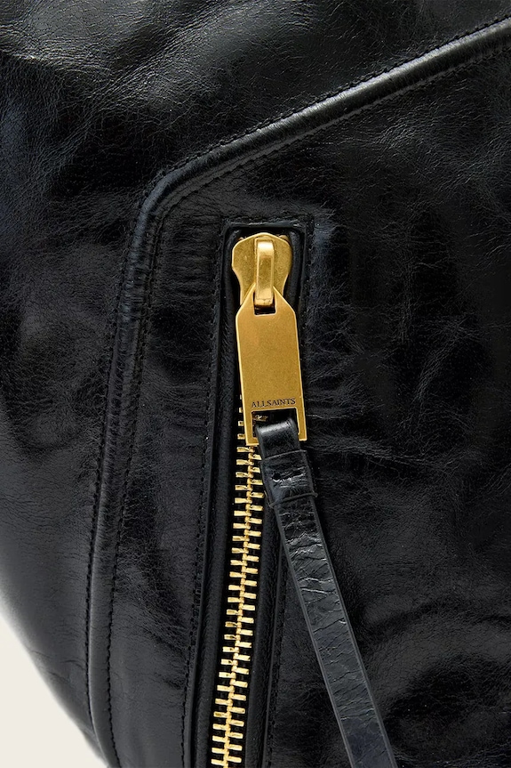 AllSaints tote bag pentru femei, din piele JEAN W130XE negru
