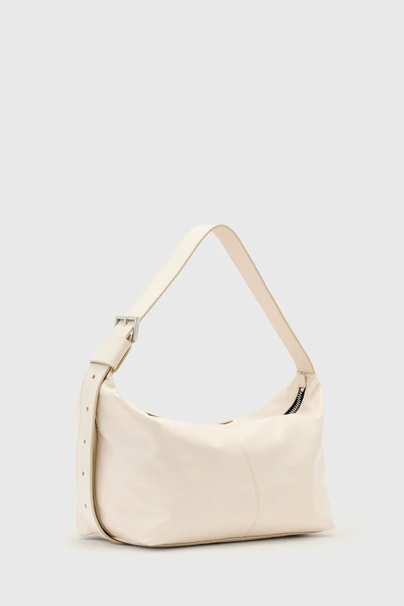 AllSaints kabelka dámska kožená JEAN W131XE béžová SS26