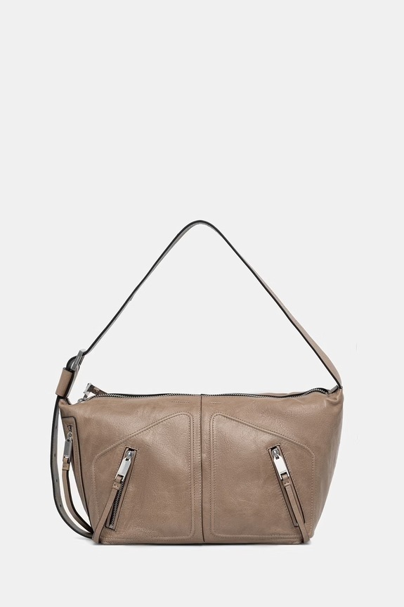 AllSaints torebka damska skórzana JEAN zielony W131XE