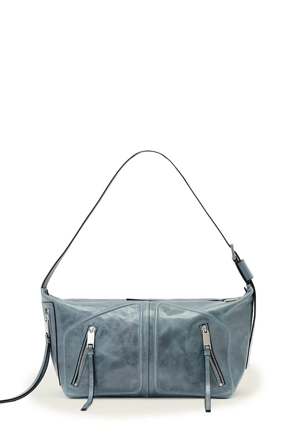 AllSaints сумочка жіноча шкіряна JEAN блакитний W131XE