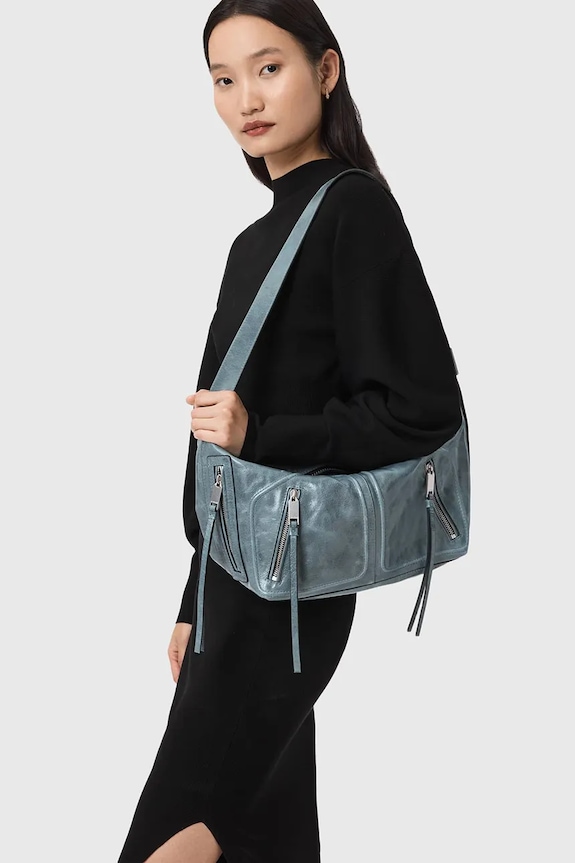 AllSaints сумочка жіноча шкіряна JEAN W131XE