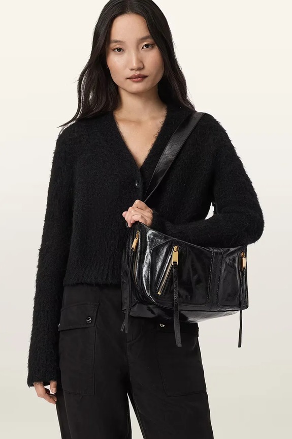 AllSaints geantă de damă de piele JEAN W131XE