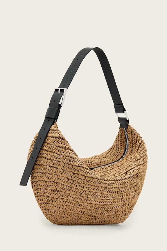 Accesorii AllSaints geantă crossbody pentru femei LUNA W158XE maro