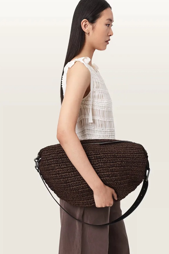 AllSaints crossbody torbica ženska LUNA W158XE